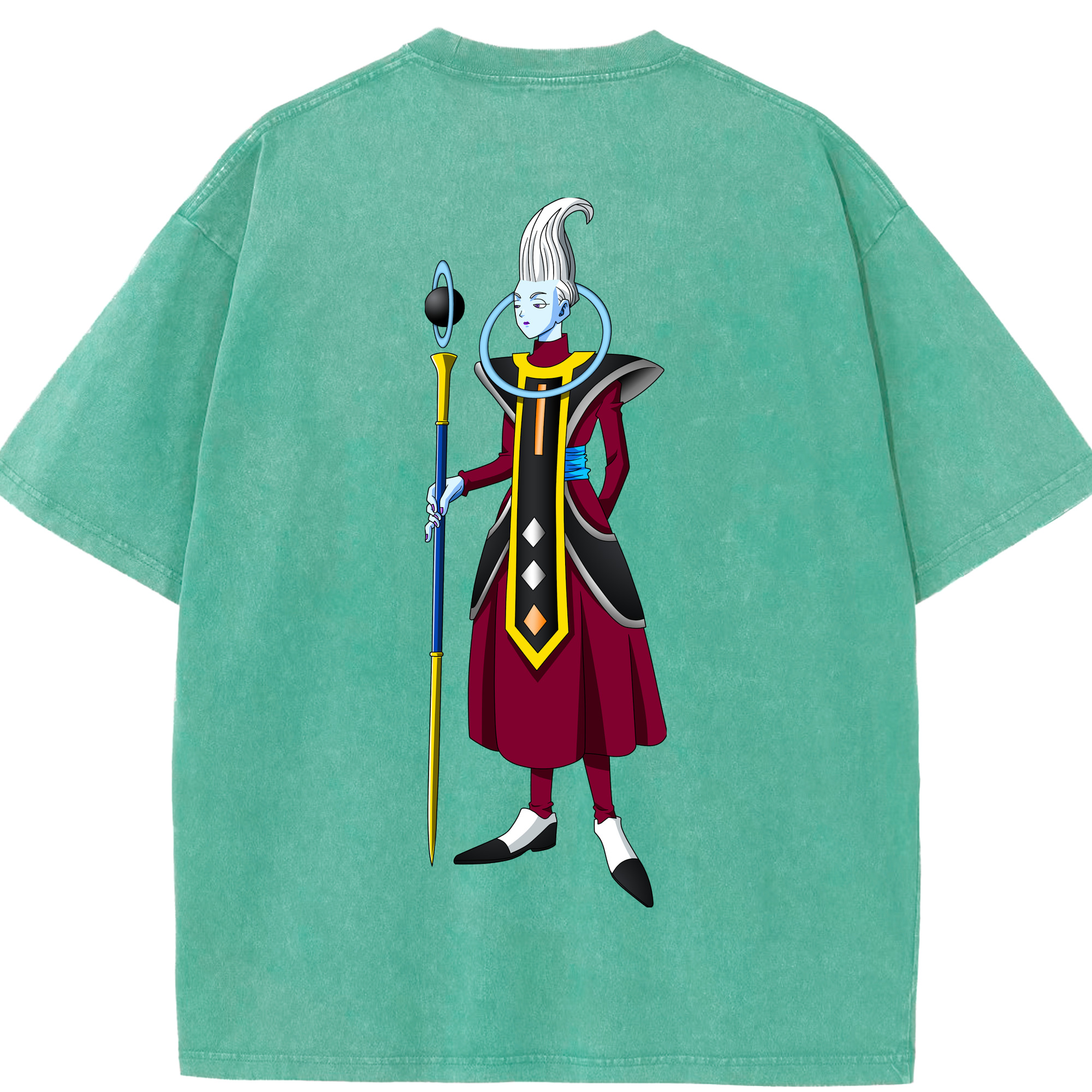 （画像用） ドラゴンボール DRAGON BALL 綿100% ヴィンテージ風 半袖Tシャツ（背面プリント）